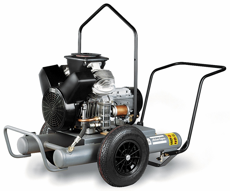 Поршневой компрессор Atlas Copco LT 2-15 (1ph) Trolley